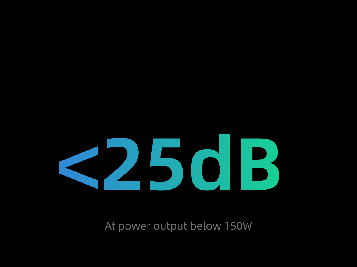 Sleep-Friendly Quiet Operation