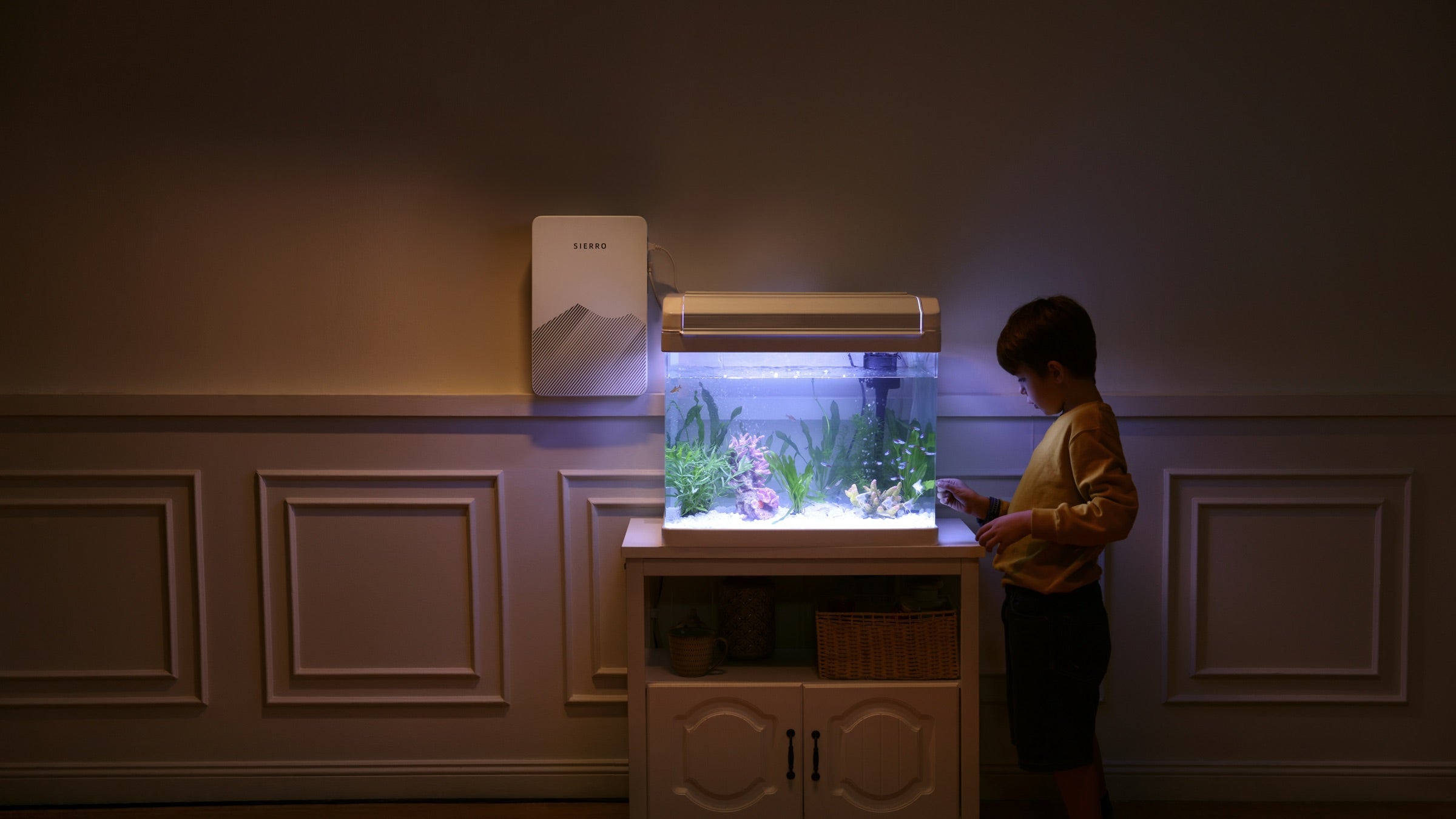 Sierro backup power supporting aquarium and pet care essentials
